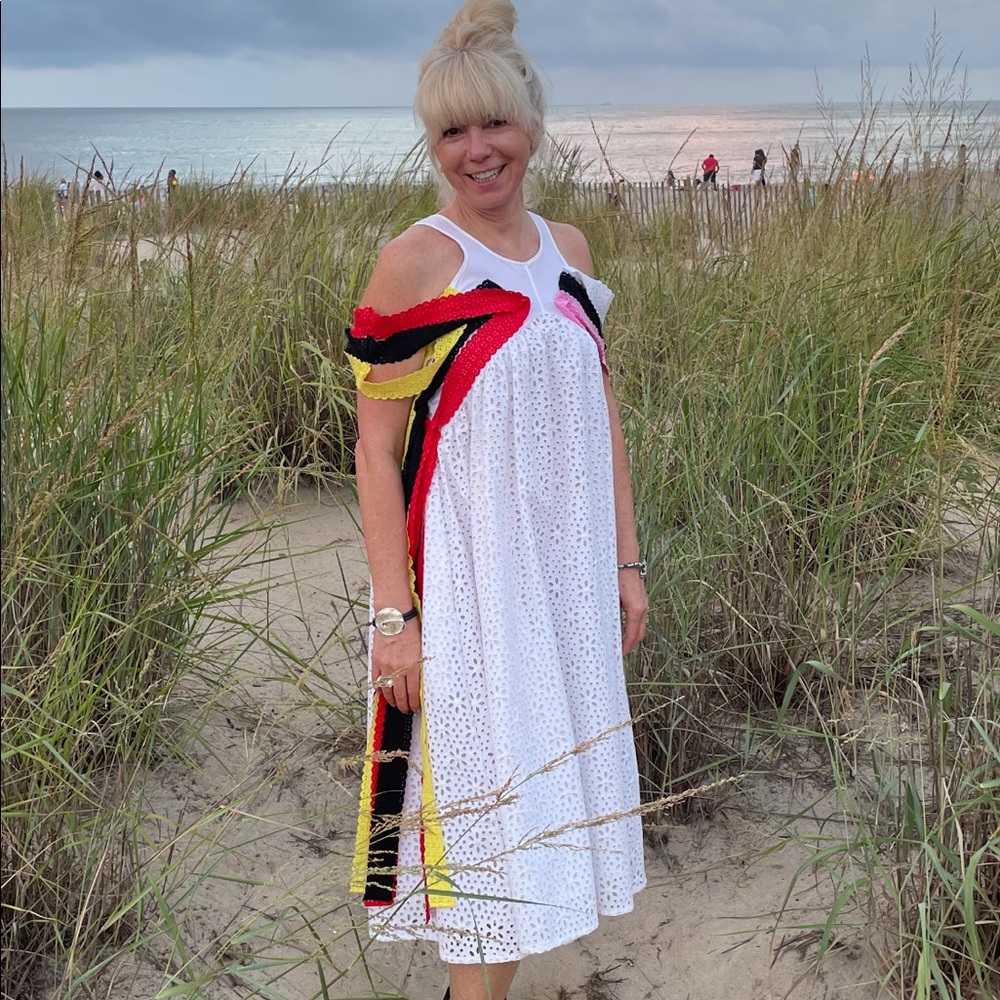 Summer dress, designer, size 6
